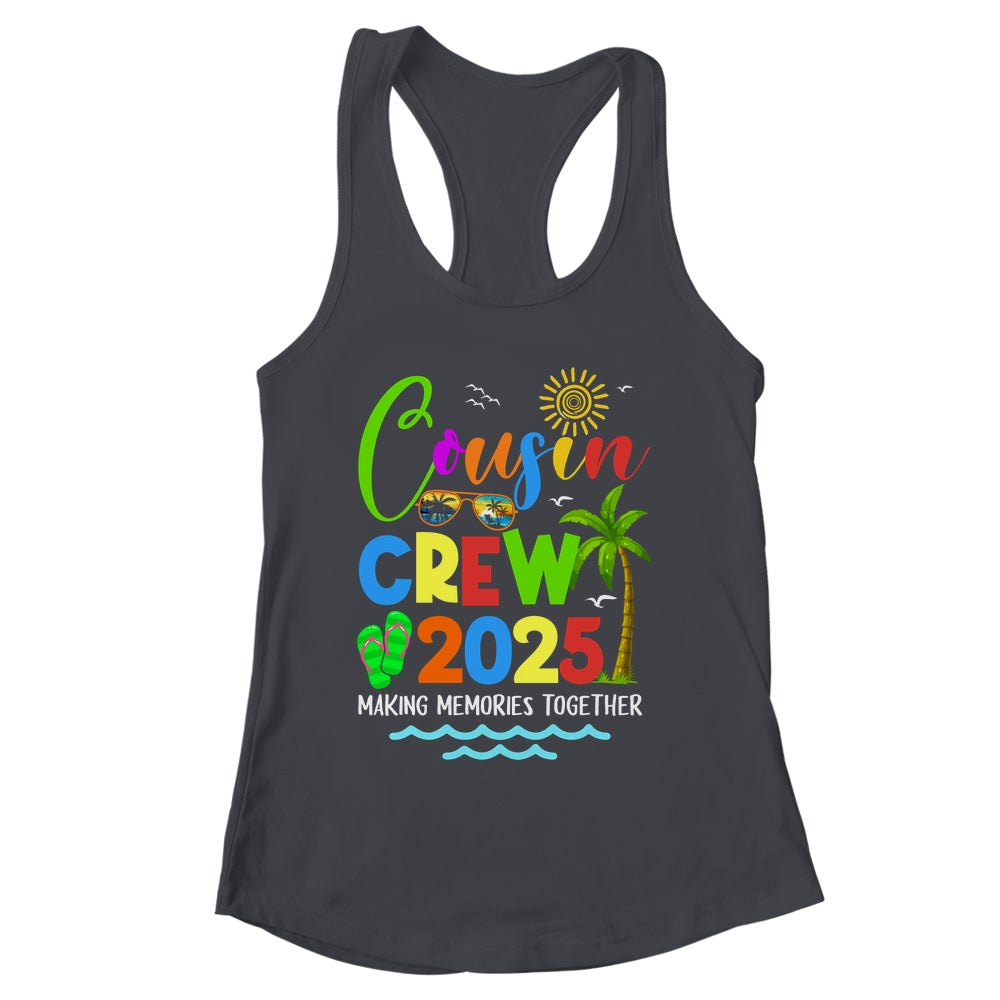 Cousin Crew 2025 Summer Vacation Beach Family Matching Trip Shirt & Tank Top | siriusteestore