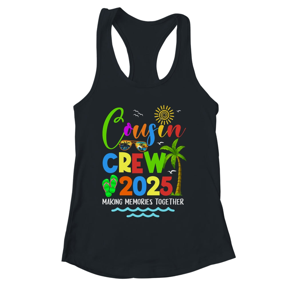 Cousin Crew 2025 Summer Vacation Beach Family Matching Trip Shirt & Tank Top | siriusteestore