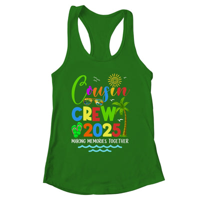Cousin Crew 2025 Summer Vacation Beach Family Matching Trip Shirt & Tank Top | siriusteestore