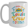 Cousin Crew 2025 Summer Vacation Beach Family Matching Trips Mug | siriusteestore