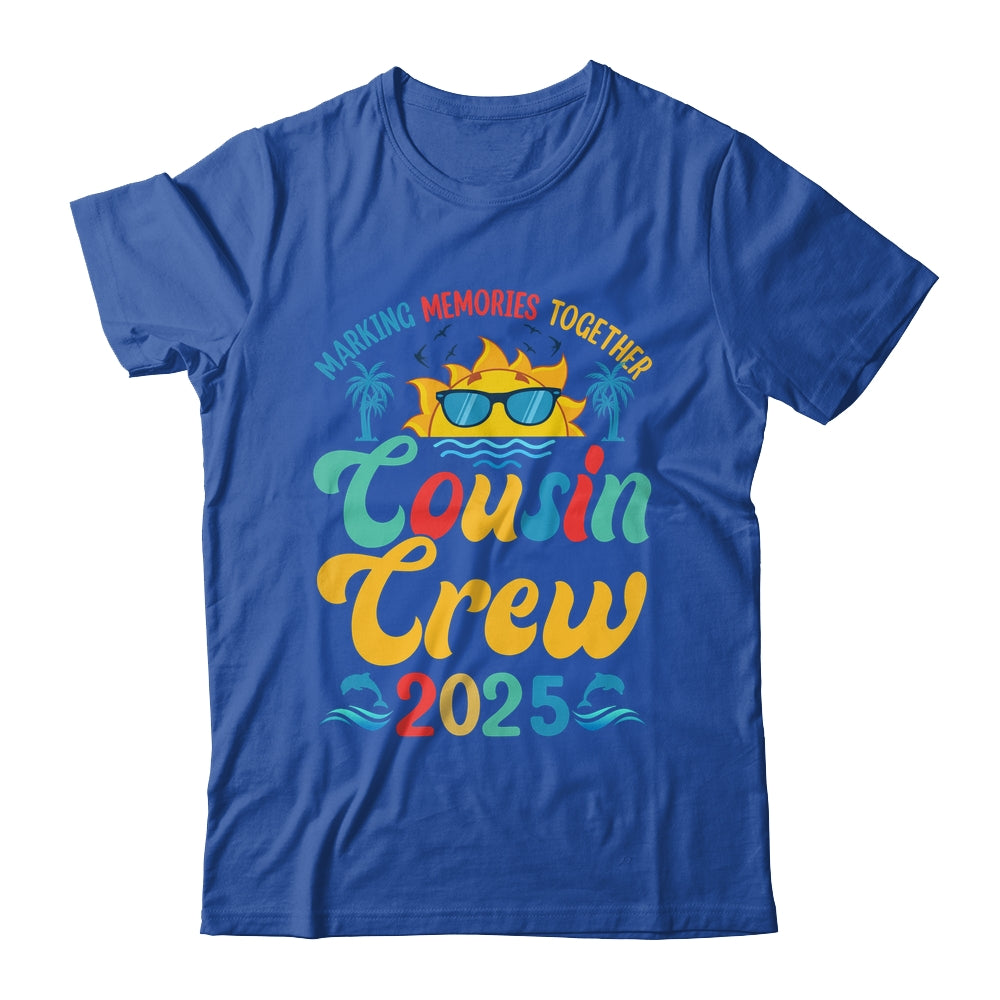 Cousin Crew 2025 Summer Vacation Beach Family Matching Trips Shirt & Tank Top | siriusteestore
