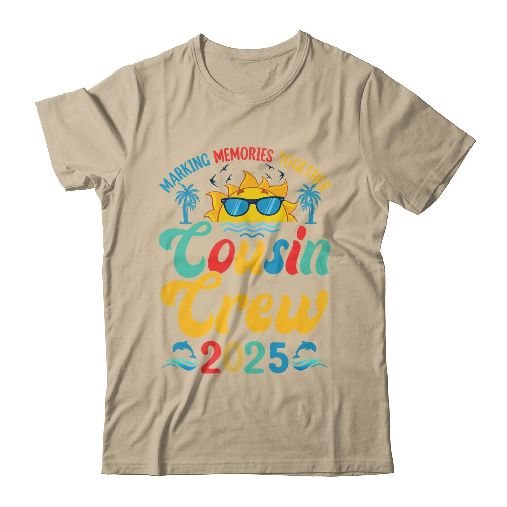 Cousin Crew 2025 Summer Vacation Beach Family Matching Trips Shirt & Tank Top | siriusteestore