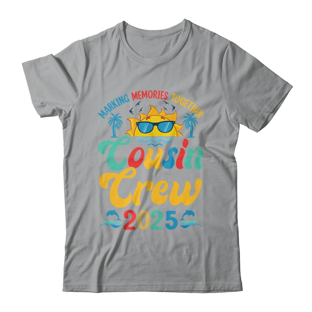 Cousin Crew 2025 Summer Vacation Beach Family Matching Trips Shirt & Tank Top | siriusteestore