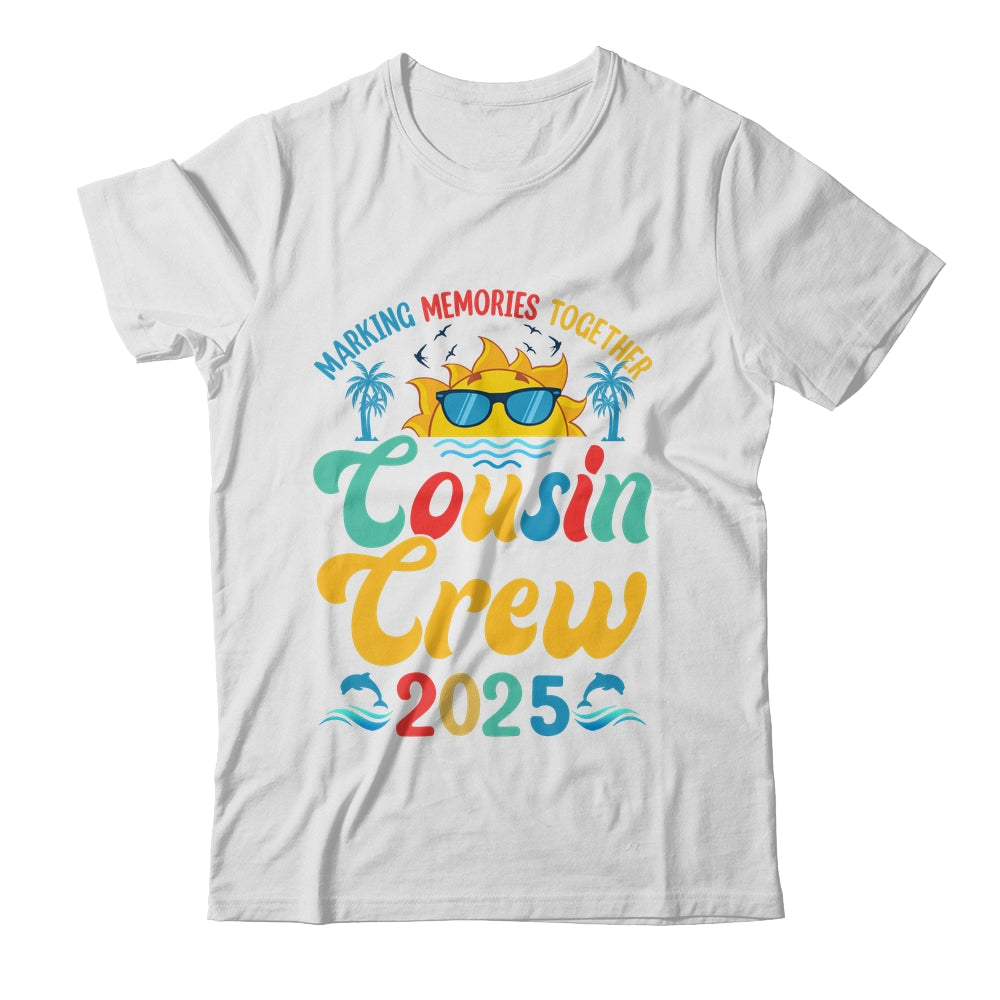 Cousin Crew 2025 Summer Vacation Beach Family Matching Trips Shirt & Tank Top | siriusteestore