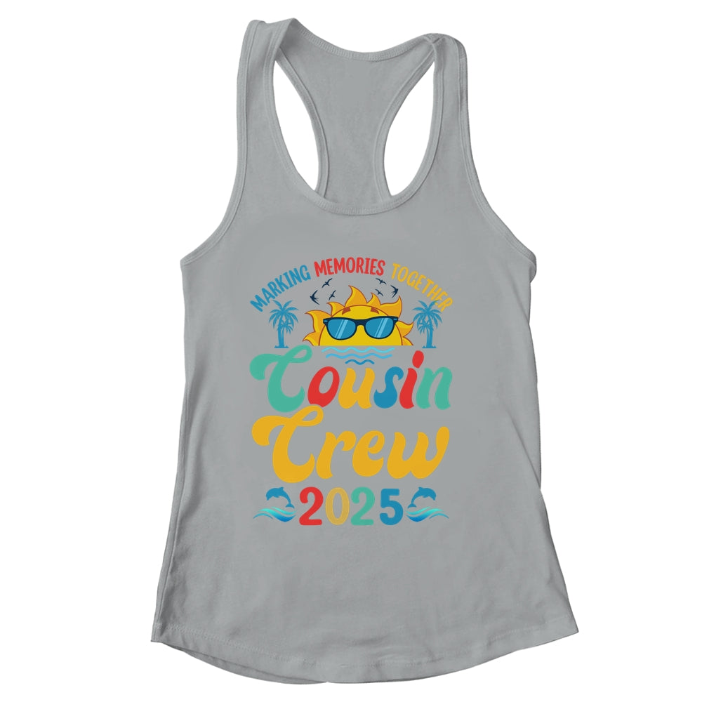 Cousin Crew 2025 Summer Vacation Beach Family Matching Trips Shirt & Tank Top | siriusteestore