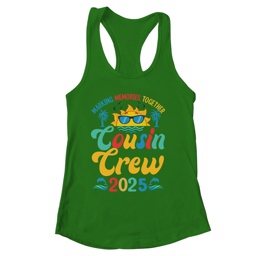 Cousin Crew 2025 Summer Vacation Beach Family Matching Trips Shirt & Tank Top | siriusteestore