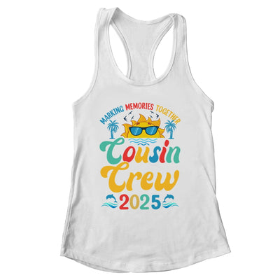 Cousin Crew 2025 Summer Vacation Beach Family Matching Trips Shirt & Tank Top | siriusteestore