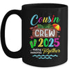 Cousin Crew 2025 Summer Vacation Beach Family Trip Matching Mug | siriusteestore