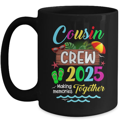 Cousin Crew 2025 Summer Vacation Beach Family Trip Matching Mug | siriusteestore