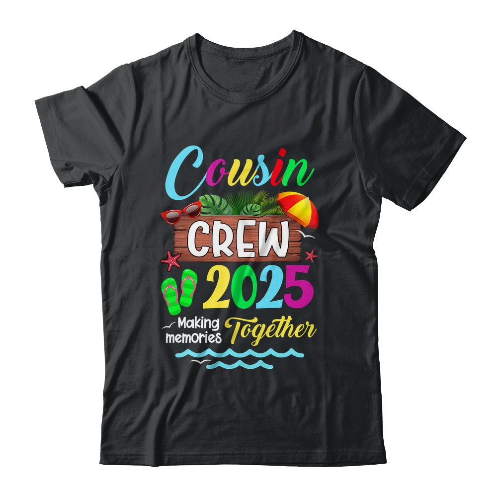 Cousin Crew 2025 Summer Vacation Beach Family Trip Matching Shirt & Tank Top | siriusteestore