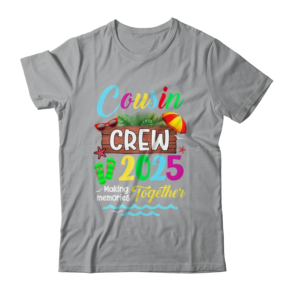 Cousin Crew 2025 Summer Vacation Beach Family Trip Matching Shirt & Tank Top | siriusteestore