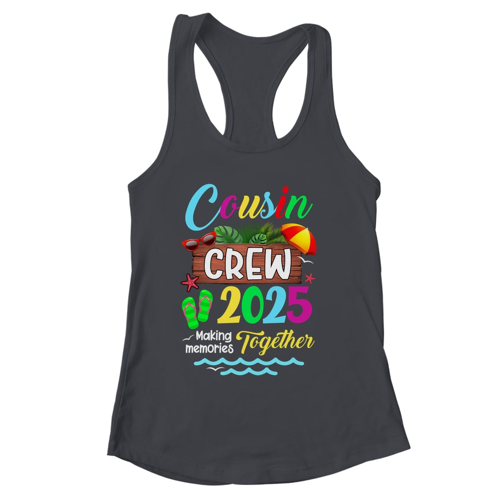 Cousin Crew 2025 Summer Vacation Beach Family Trip Matching Shirt & Tank Top | siriusteestore