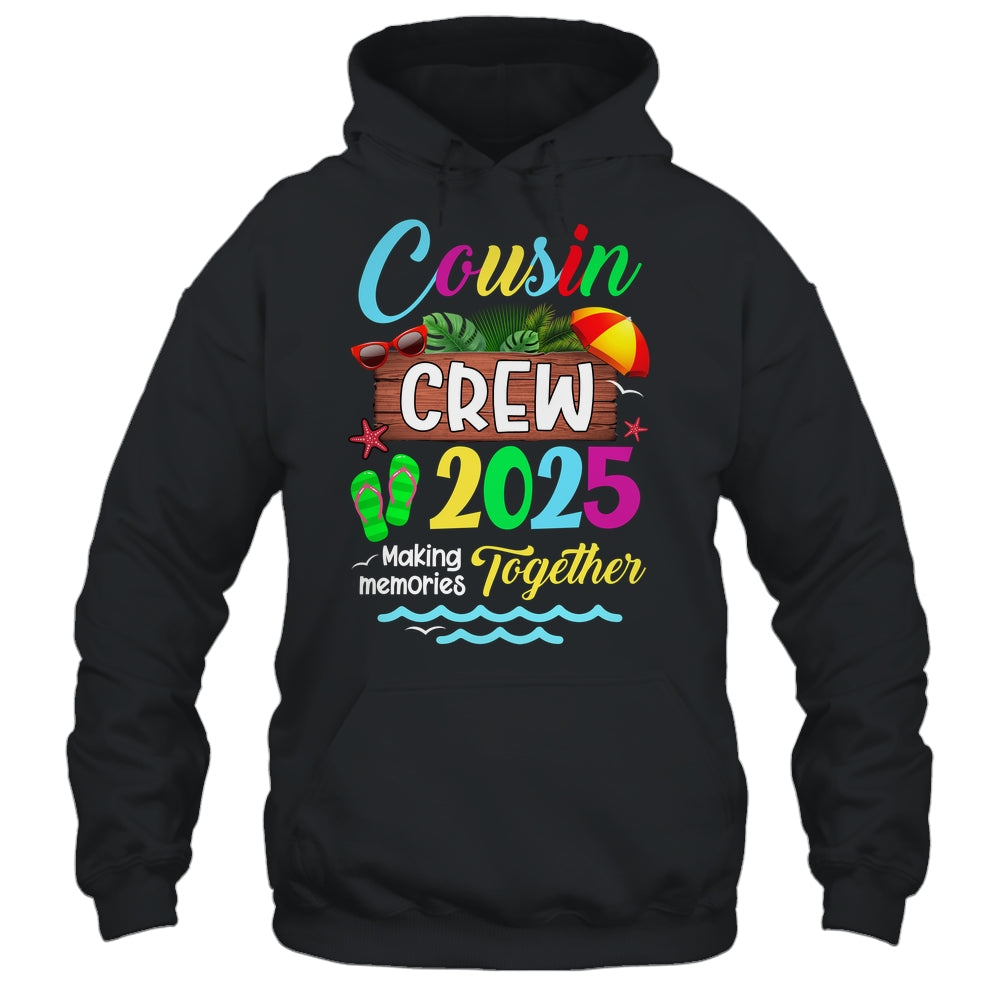 Cousin Crew 2025 Summer Vacation Beach Family Trip Matching Shirt & Tank Top | siriusteestore