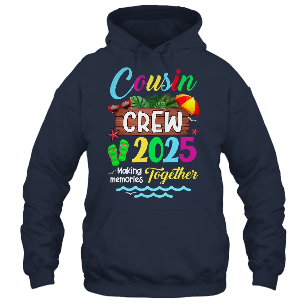 Cousin Crew 2025 Summer Vacation Beach Family Trip Matching Shirt & Tank Top | siriusteestore