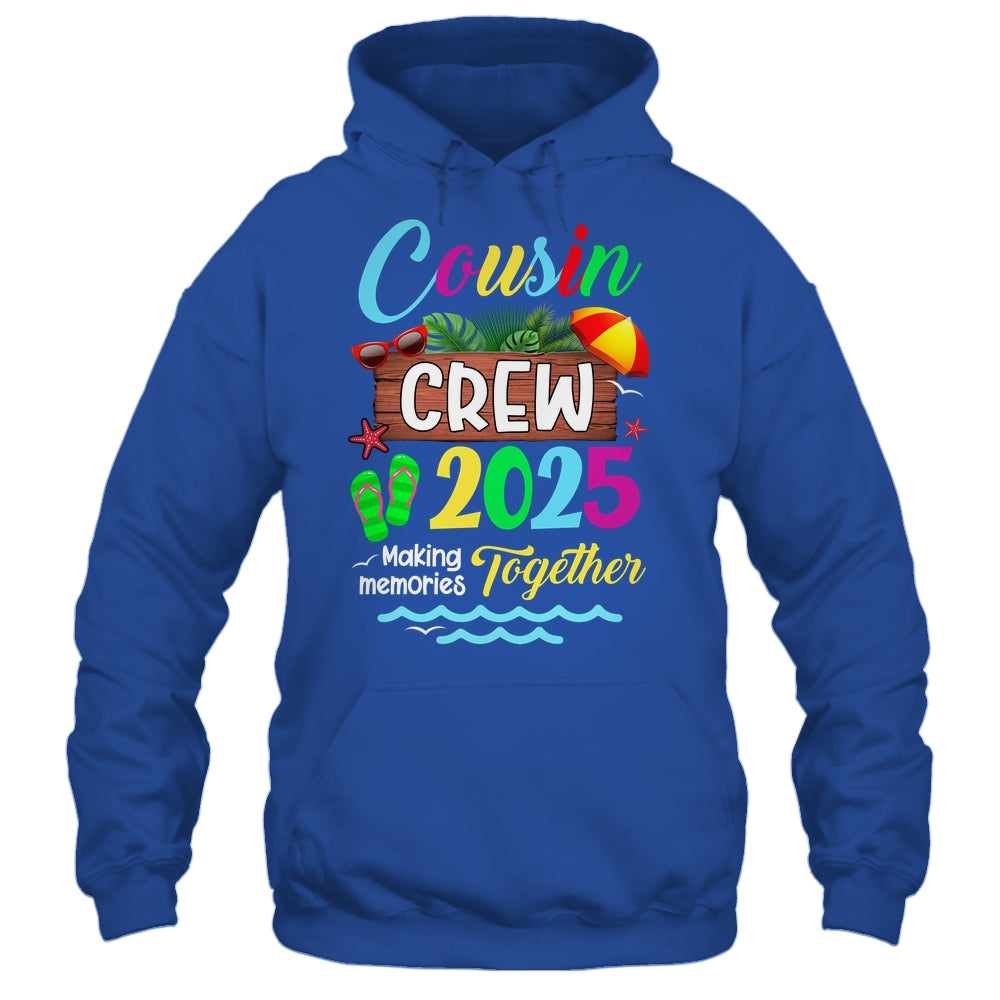 Cousin Crew 2025 Summer Vacation Beach Family Trip Matching Shirt & Tank Top | siriusteestore