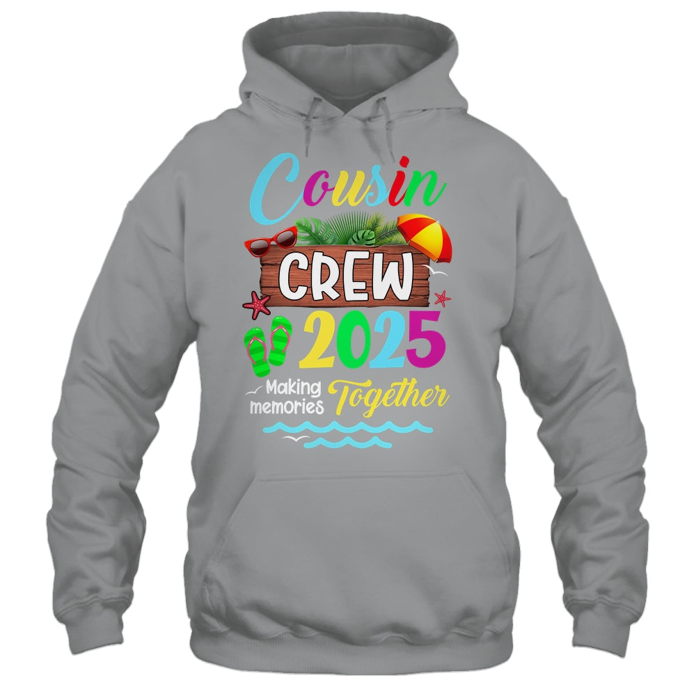 Cousin Crew 2025 Summer Vacation Beach Family Trip Matching Shirt & Tank Top | siriusteestore