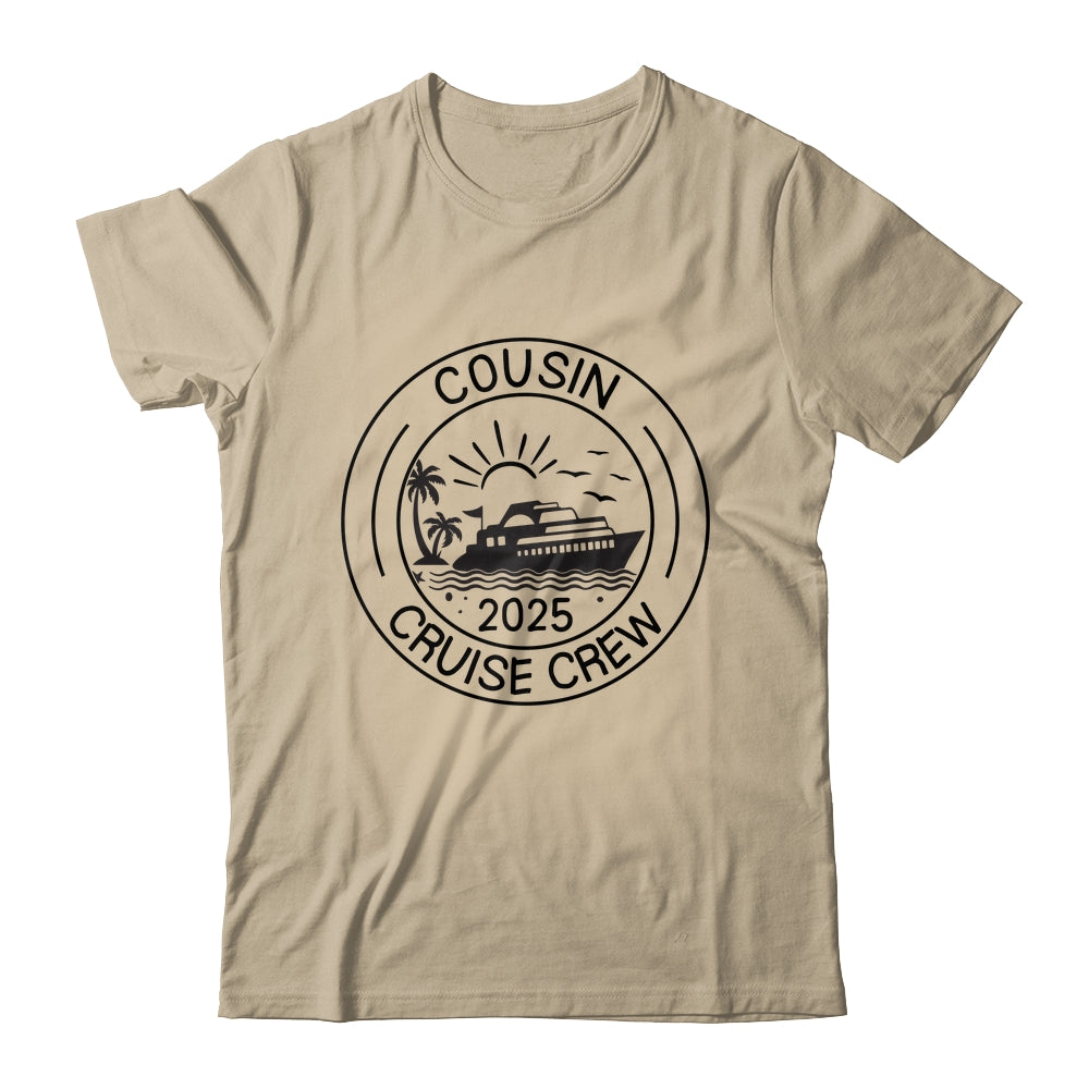 Cousin Crew 2025 Summer Vacation Cruise Cruising Trip Shirt & Tank Top | siriusteestore