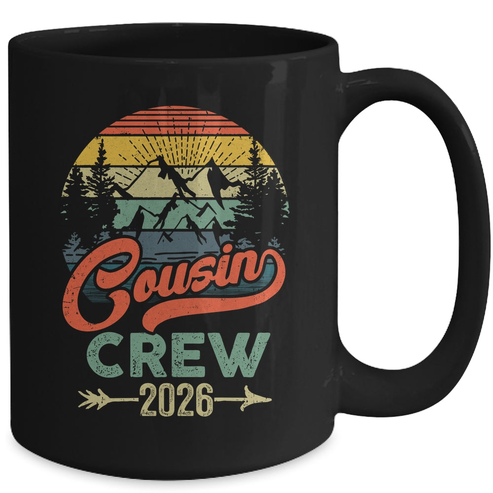 Cousin Crew 2026 Camping Family Reunion Making Memories Mug | siriusteestore