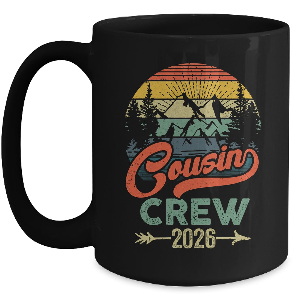 Cousin Crew 2026 Camping Family Reunion Making Memories Mug | siriusteestore