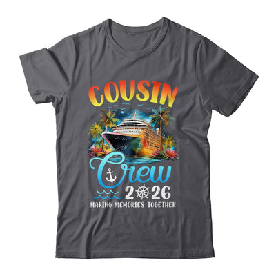 Cousin Crew 2026 Cousin Cruise Group Matching Vacation Party Shirt & Tank Top | siriusteestore
