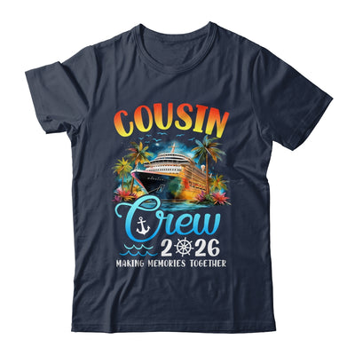 Cousin Crew 2026 Cousin Cruise Group Matching Vacation Party Shirt & Tank Top | siriusteestore