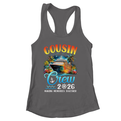 Cousin Crew 2026 Cousin Cruise Group Matching Vacation Party Shirt & Tank Top | siriusteestore