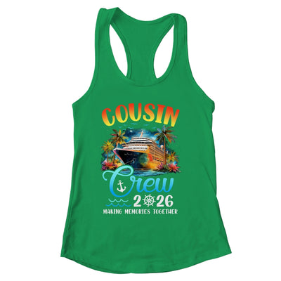 Cousin Crew 2026 Cousin Cruise Group Matching Vacation Party Shirt & Tank Top | siriusteestore