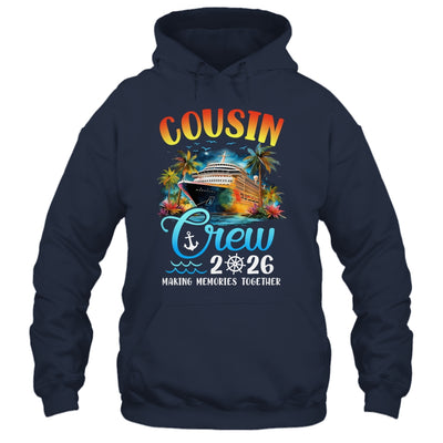 Cousin Crew 2026 Cousin Cruise Group Matching Vacation Party Shirt & Tank Top | siriusteestore