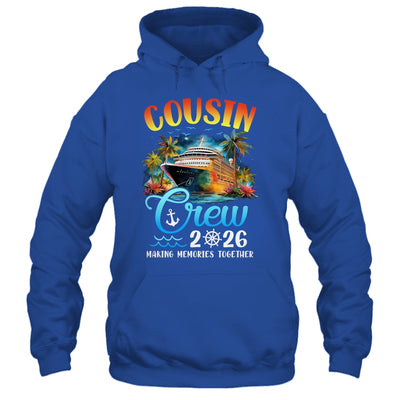 Cousin Crew 2026 Cousin Cruise Group Matching Vacation Party Shirt & Tank Top | siriusteestore