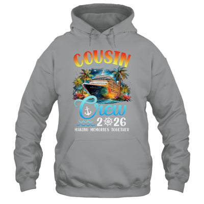 Cousin Crew 2026 Cousin Cruise Group Matching Vacation Party Shirt & Tank Top | siriusteestore
