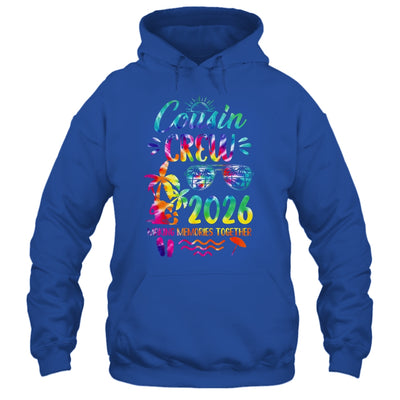 Cousin Crew 2026 Family Reunion Making Memories Tie Dye Shirt & Tank Top | siriusteestore