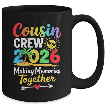Cousin Crew 2026 Making Memories Family Matching Vacation Mug | siriusteestore
