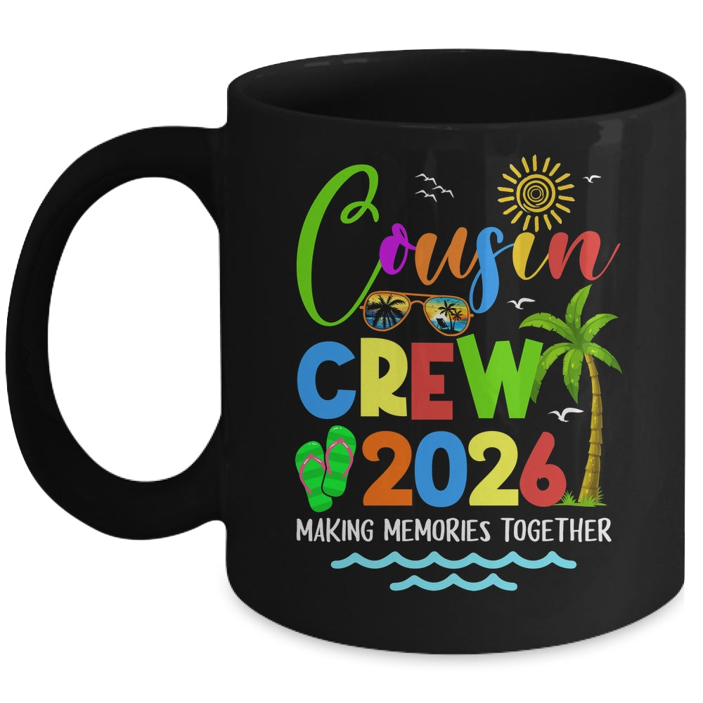 Cousin Crew 2026 Summer Vacation Beach Family Matching Trip Mug | siriusteestore