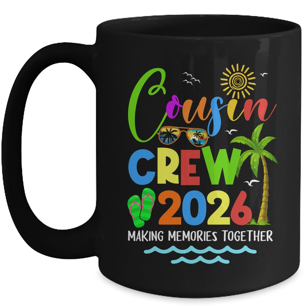 Cousin Crew 2026 Summer Vacation Beach Family Matching Trip Mug | siriusteestore