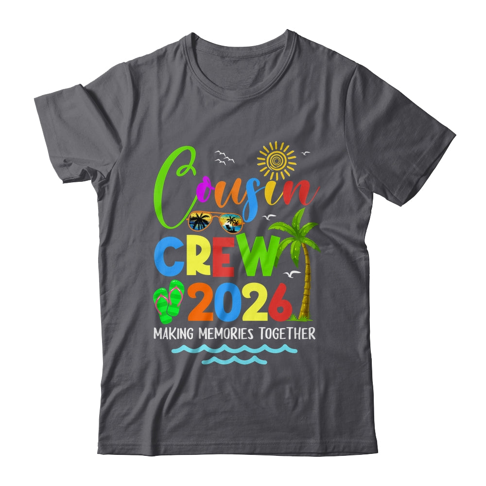 Cousin Crew 2026 Summer Vacation Beach Family Matching Trip Shirt & Hoodie | siriusteestore