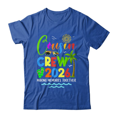 Cousin Crew 2026 Summer Vacation Beach Family Matching Trip Shirt & Hoodie | siriusteestore