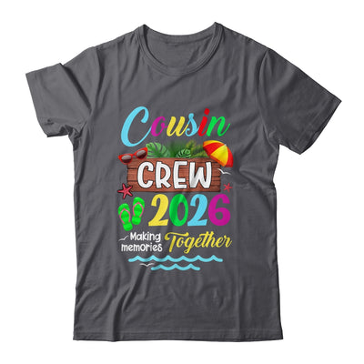 Cousin Crew 2026 Summer Vacation Beach Family Trip Matching Shirt & Tank Top | siriusteestore