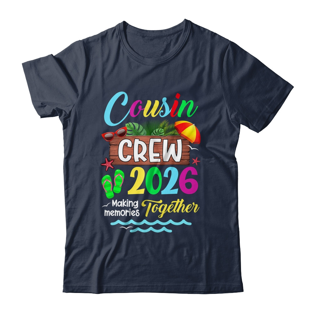 Cousin Crew 2026 Summer Vacation Beach Family Trip Matching Shirt & Tank Top | siriusteestore