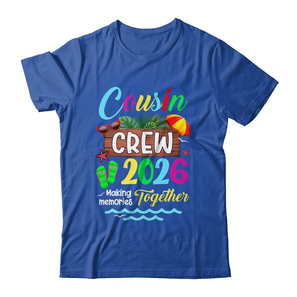 Cousin Crew 2026 Summer Vacation Beach Family Trip Matching Shirt & Tank Top | siriusteestore