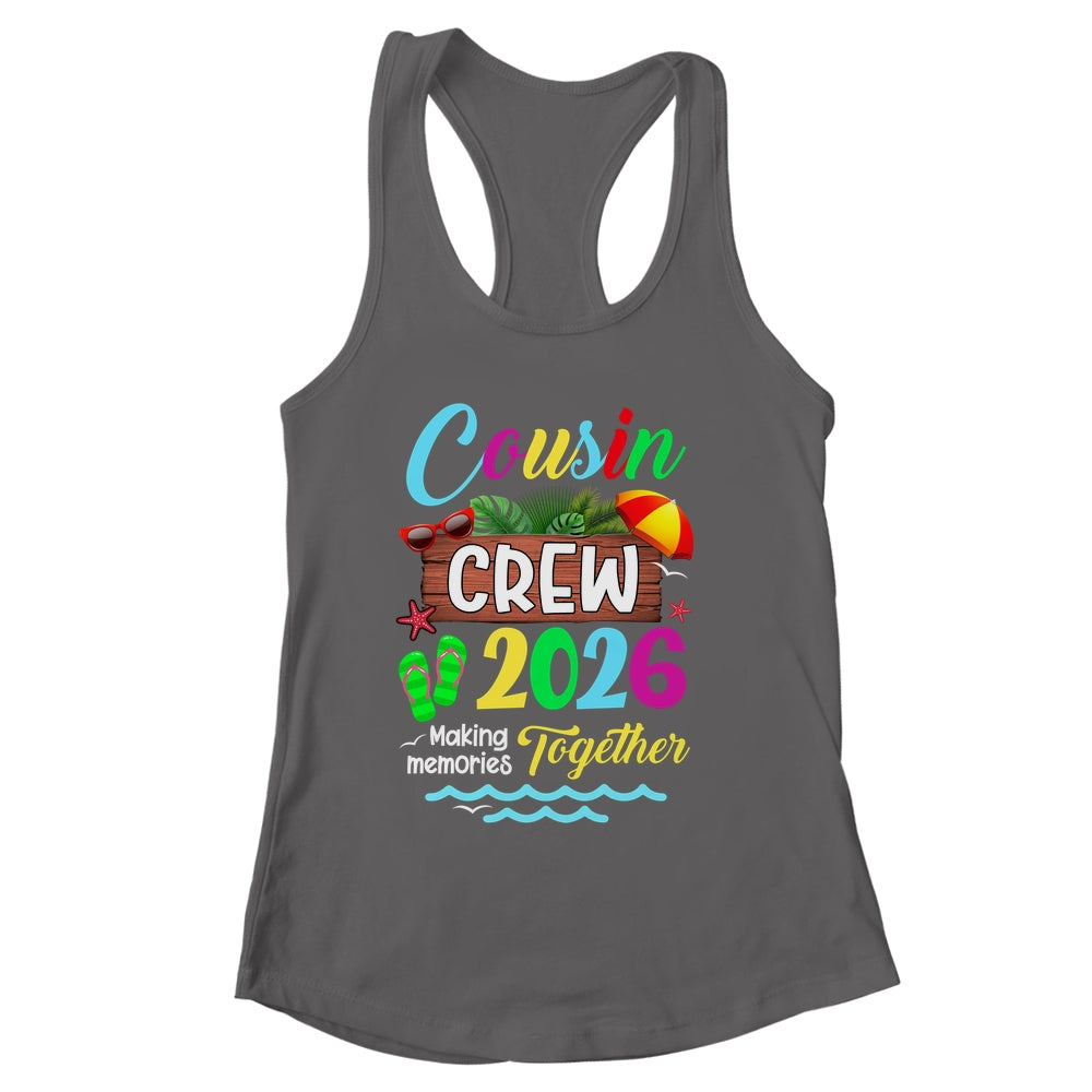 Cousin Crew 2026 Summer Vacation Beach Family Trip Matching Shirt & Tank Top | siriusteestore
