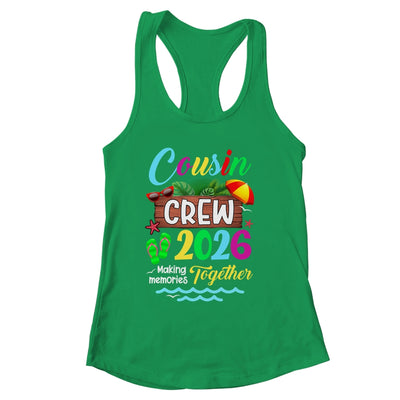 Cousin Crew 2026 Summer Vacation Beach Family Trip Matching Shirt & Tank Top | siriusteestore