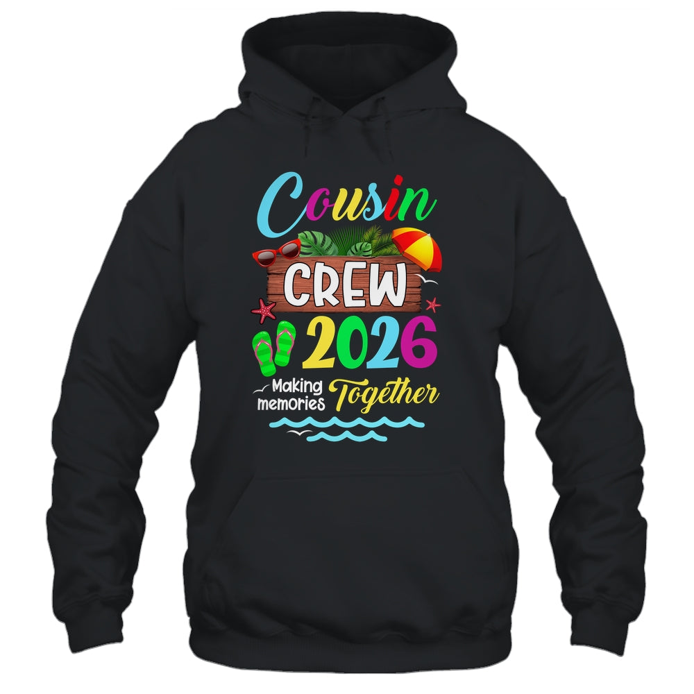 Cousin Crew 2026 Summer Vacation Beach Family Trip Matching Shirt & Tank Top | siriusteestore