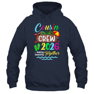 Cousin Crew 2026 Summer Vacation Beach Family Trip Matching Shirt & Tank Top | siriusteestore