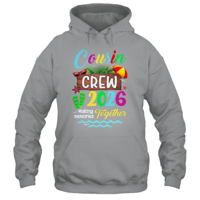 Cousin Crew 2026 Summer Vacation Beach Family Trip Matching Shirt & Tank Top | siriusteestore