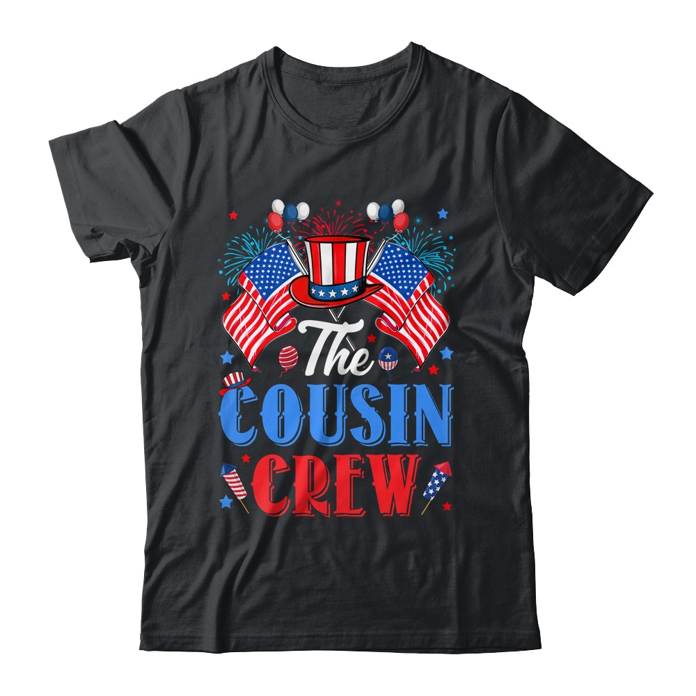 Cousin Crew 4th Of July Family Matching Group Cousin Crew Shirt & Tank Top | siriusteestore