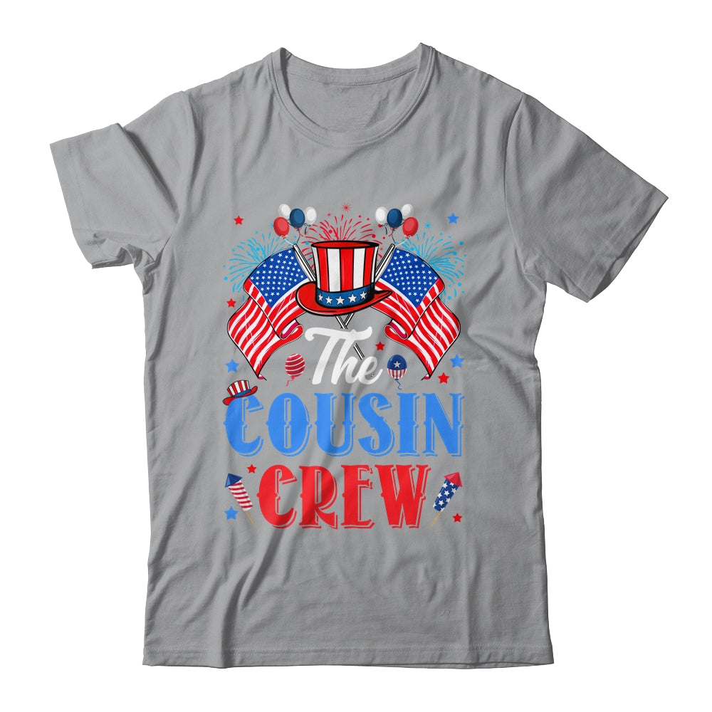 Cousin Crew 4th Of July Family Matching Group Cousin Crew Shirt & Tank Top | siriusteestore