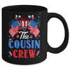 Cousin Crew 4th Of July Family Matching Group Cousin Crew Mug | siriusteestore