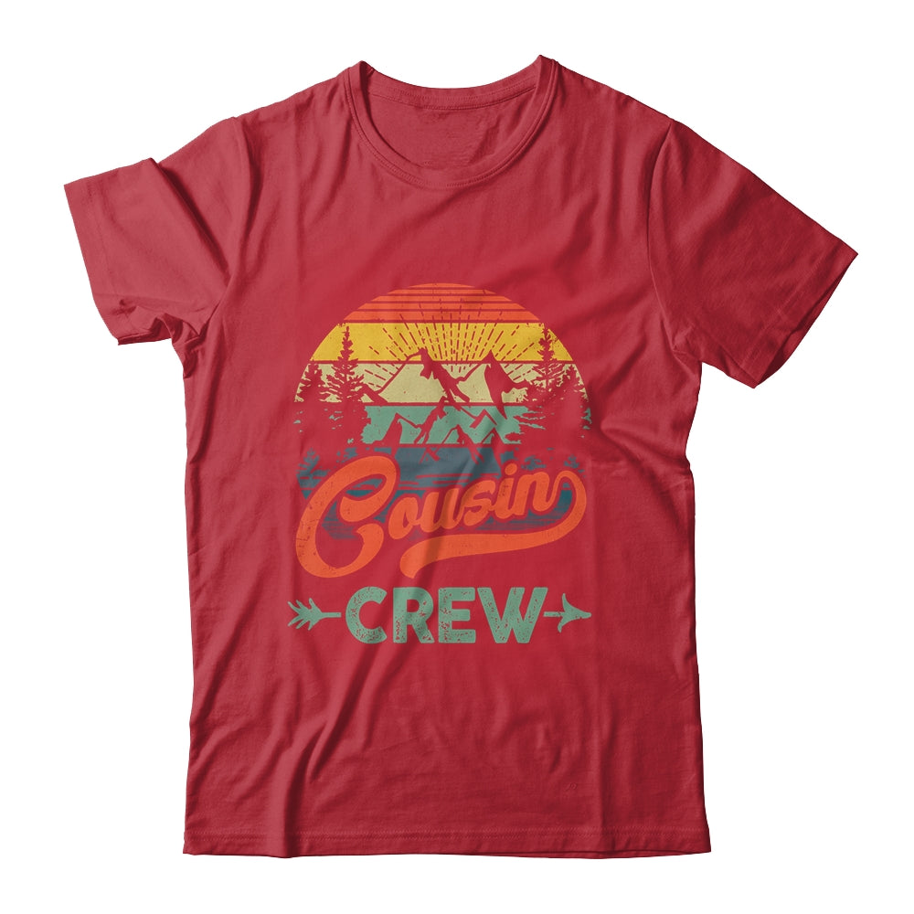 Cousin Crew Camping Family Reunion Making Memories Shirt & Tank Top | siriusteestore