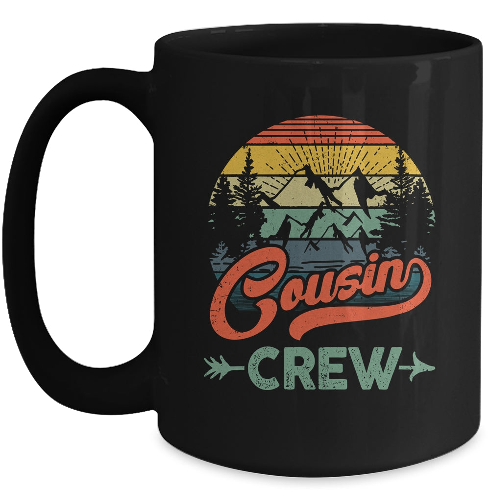 Cousin Crew Camping Family Reunion Making Memories Mug | siriusteestore