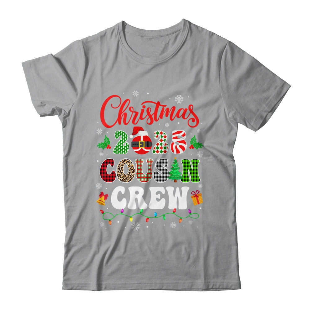Cousin Crew Christmas 2025 Xmas Family Matching Together Shirt & Sweatshirt | siriusteestore